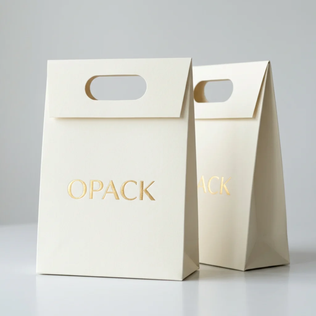 Custom one-piece folding box with collapsible rigid structure for premium packaging