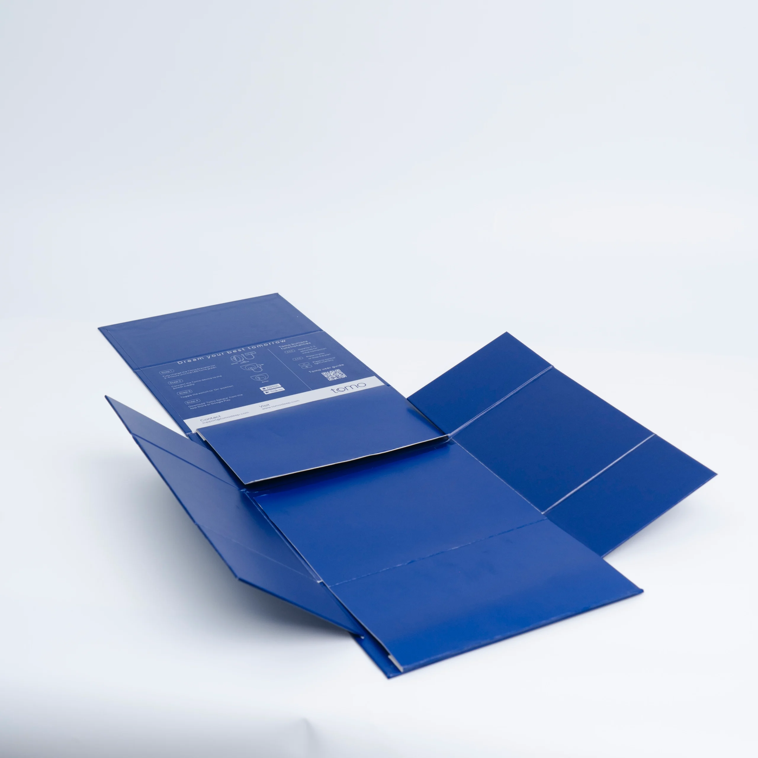 Unfold Paper fixed folding gift box
