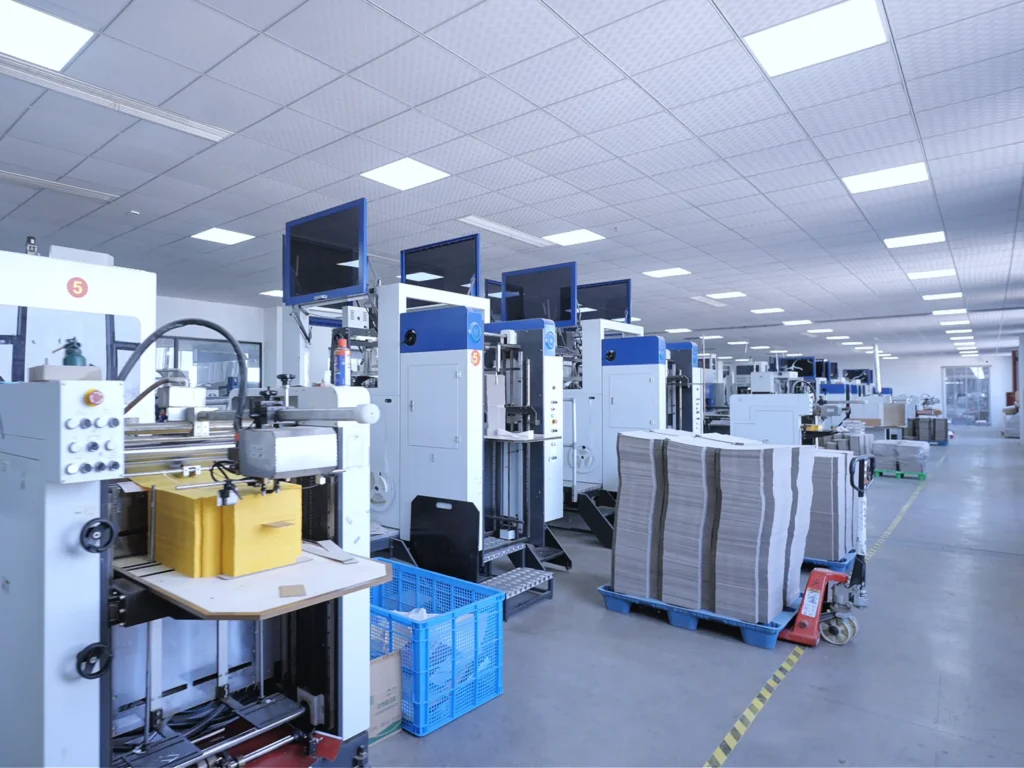 Automated Dust-Free Folding Box Production Workshop