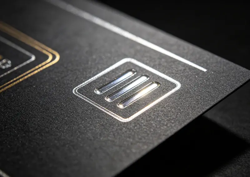 Matte-Lamination+ foil stamping+ UV