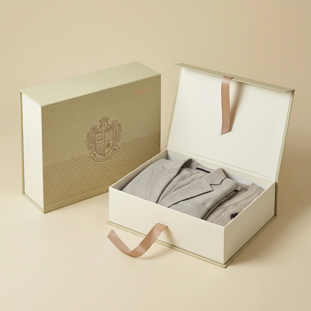 custom clothing collapsible rigid box