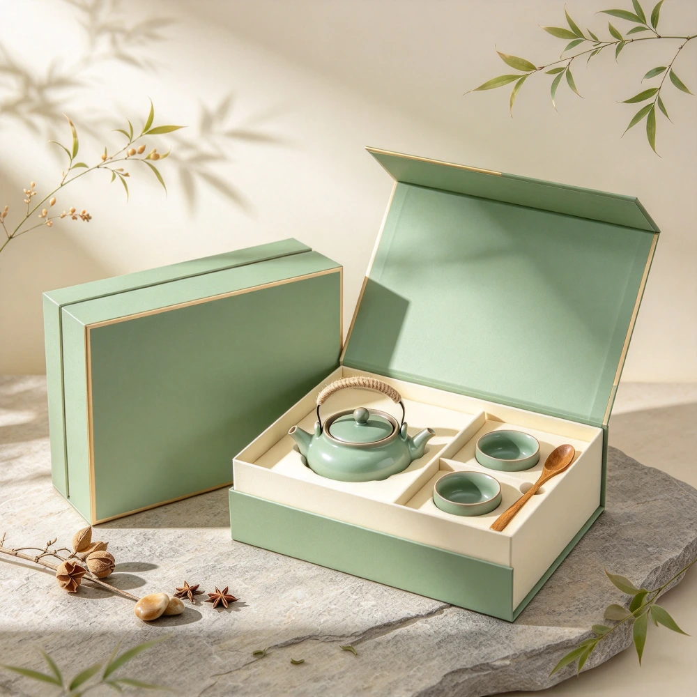 Tea & Accessories Collapsible Rigid Box